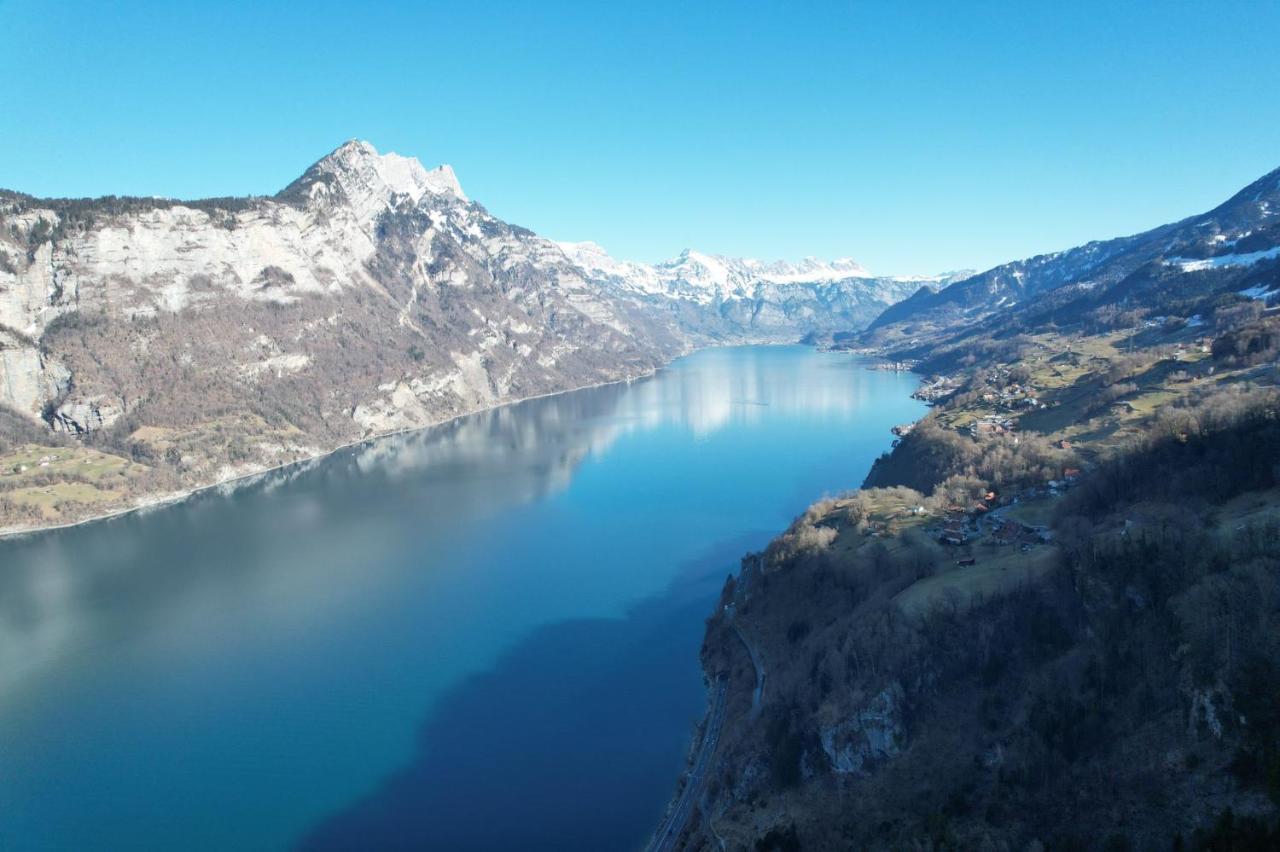 Hotel Cafe Seeblick Filzbach Εξωτερικό φωτογραφία