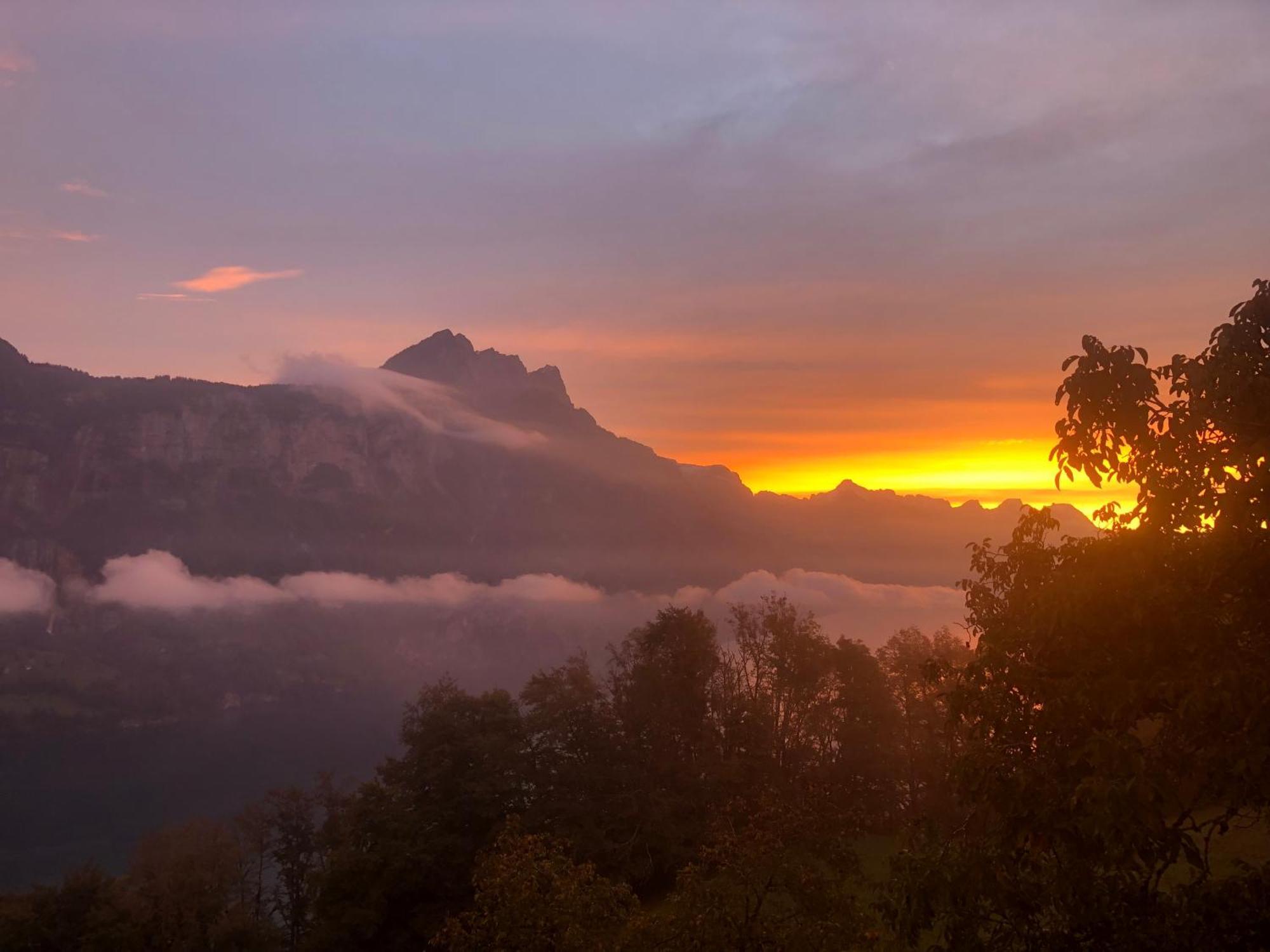 Hotel Cafe Seeblick Filzbach Εξωτερικό φωτογραφία